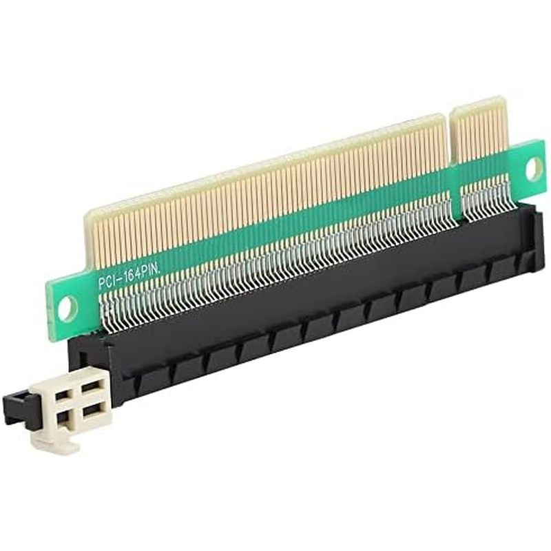 GELRHONR PCIE 16x ชายหญิง Riser อะแดปเตอร์การ์ด, PCI-Express 164 Pin 16x Riser การ์ดอินเทอร์เฟซสําหร