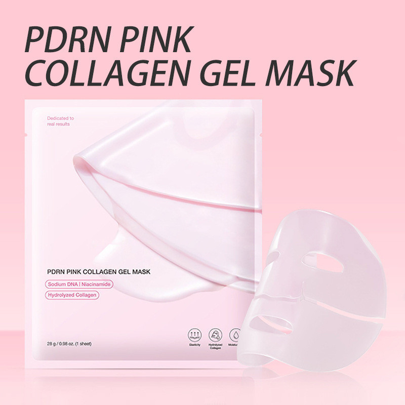 PDRNPINKCOLLAGENGELMASK Pink Collagen Mask Jelly Split Mask