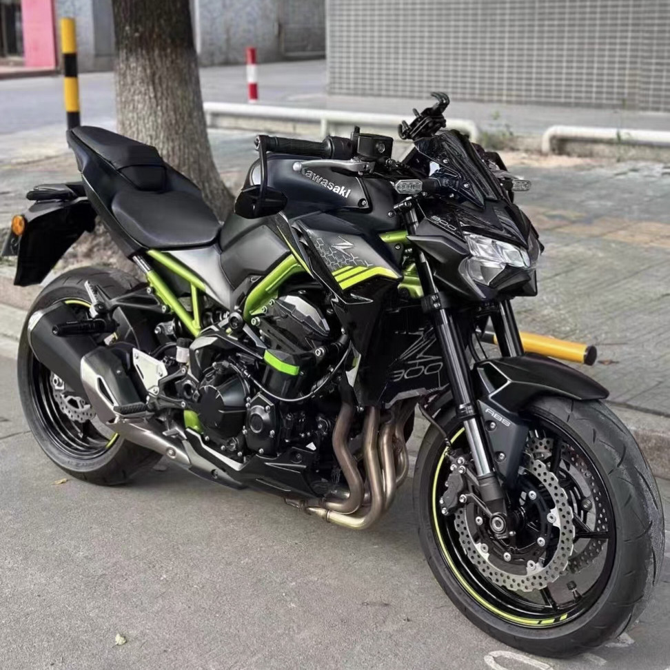 เหมาะสําหรับ Kawasaki Z1000 Z900 Z400 Z650 ดัดแปลงกระจกมองหลัง Python กระจกจับพิเศษ