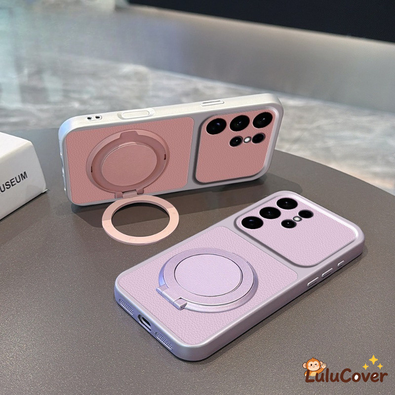 360° หมุนได้เคสโทรศัพท์สําหรับVivo V19 V17 IQOO U5 U5X U3 U3X U1 U1X 5G 4Gชุดน่ารักColoful Pureสีกัน
