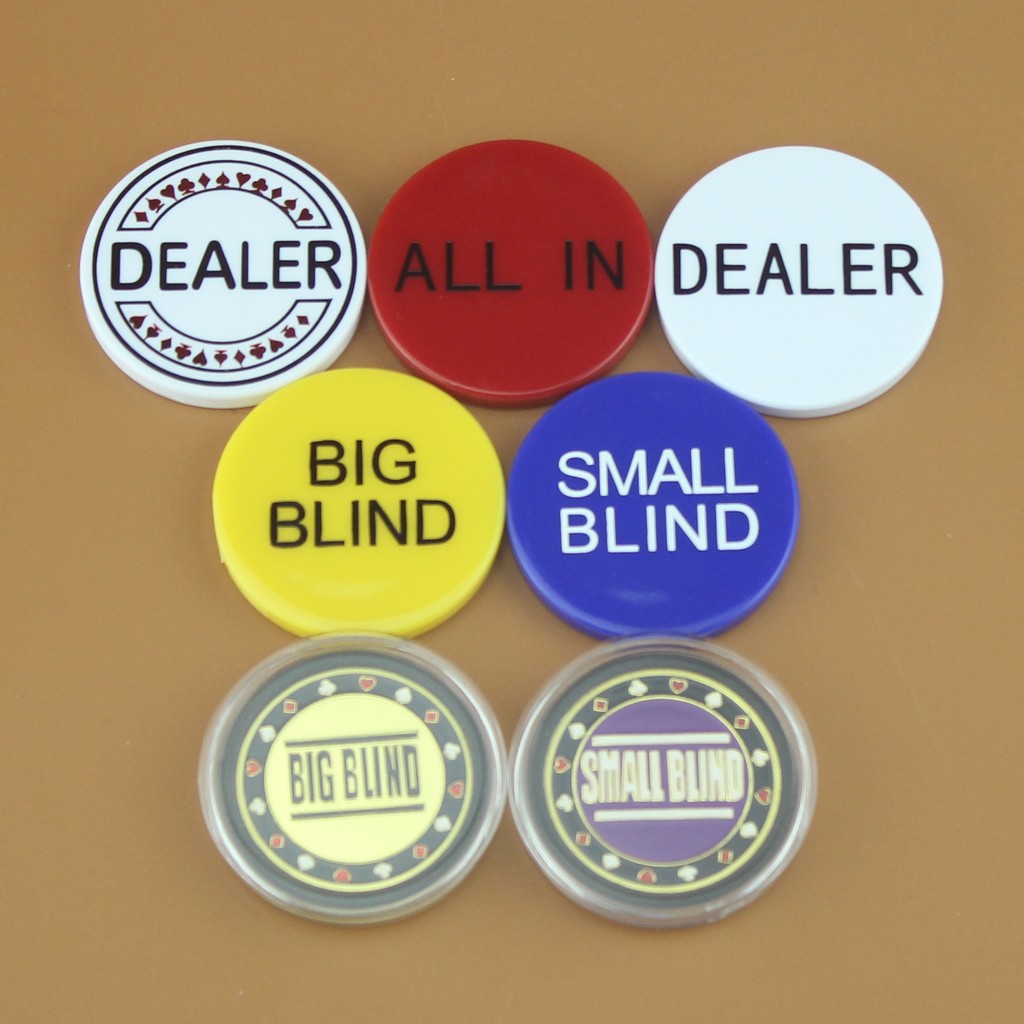 Texas Holdem Table DEALER ทั้งหมดในชุดชิป