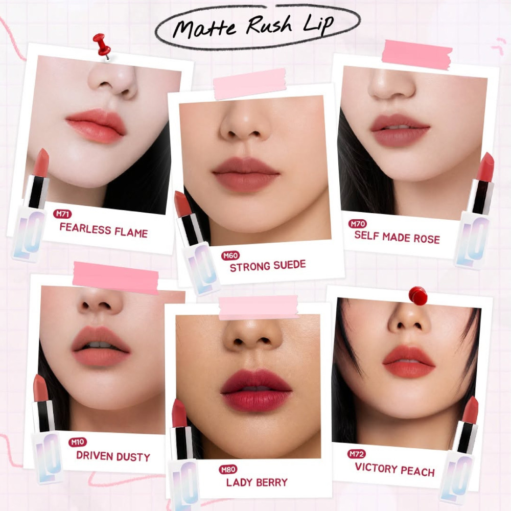 BSC أحمر شفاه Lock It Fit Matte Rush ‏M10 — صورة 7