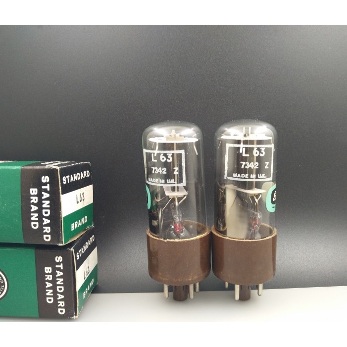 ยี่ห้อใหม่ UK GEC CV1067 L63 6C5P 6J5 Plus Conversion Seat สามารถแทนที่ 6SN7 หลอด