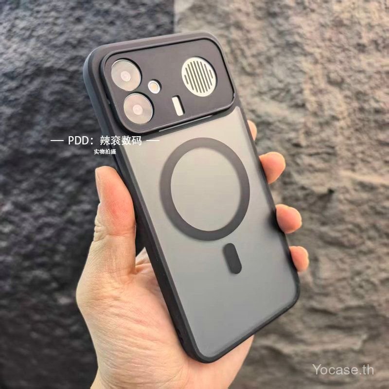 เคสโทรศัพท์สําหรับ Redmi K90/K80/K70 ProMax โปร่งใสแม่เหล็ก Hard Case เคสป้องกัน