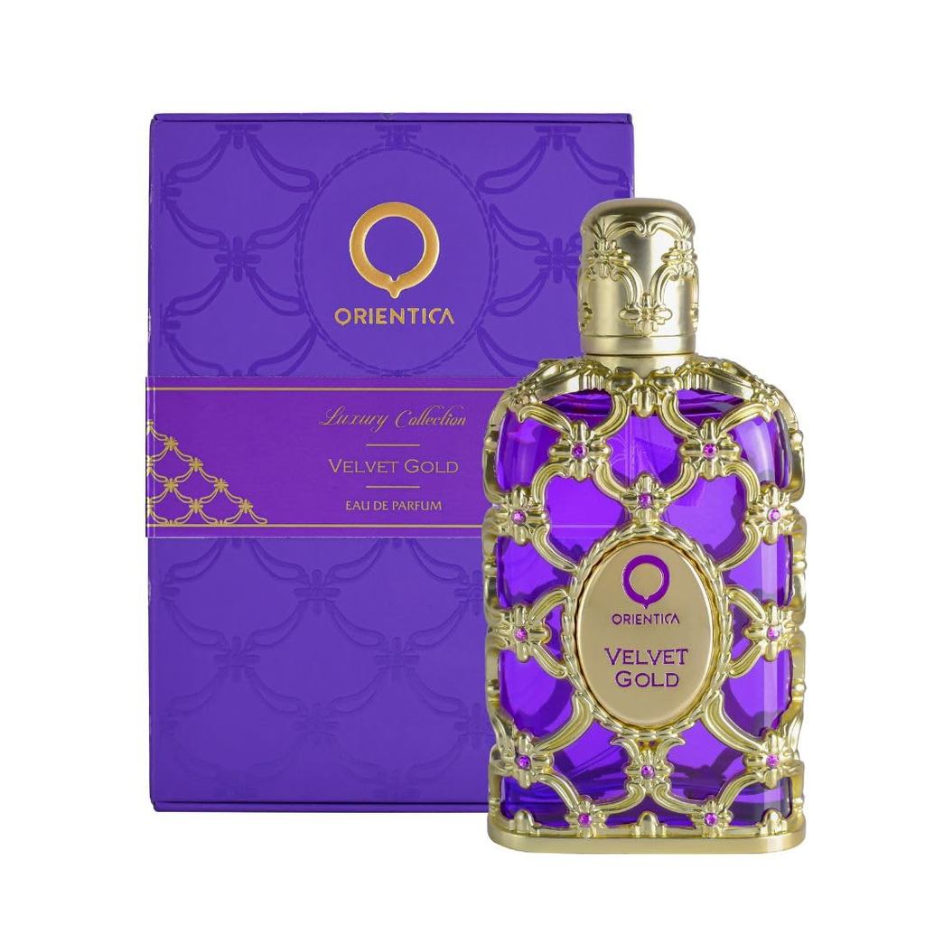 น้ําหอม Orientica Luxury Series Velvet Golden -- Vanilla, Bergamot, Gourmet, Caramel, Violet, Patcho