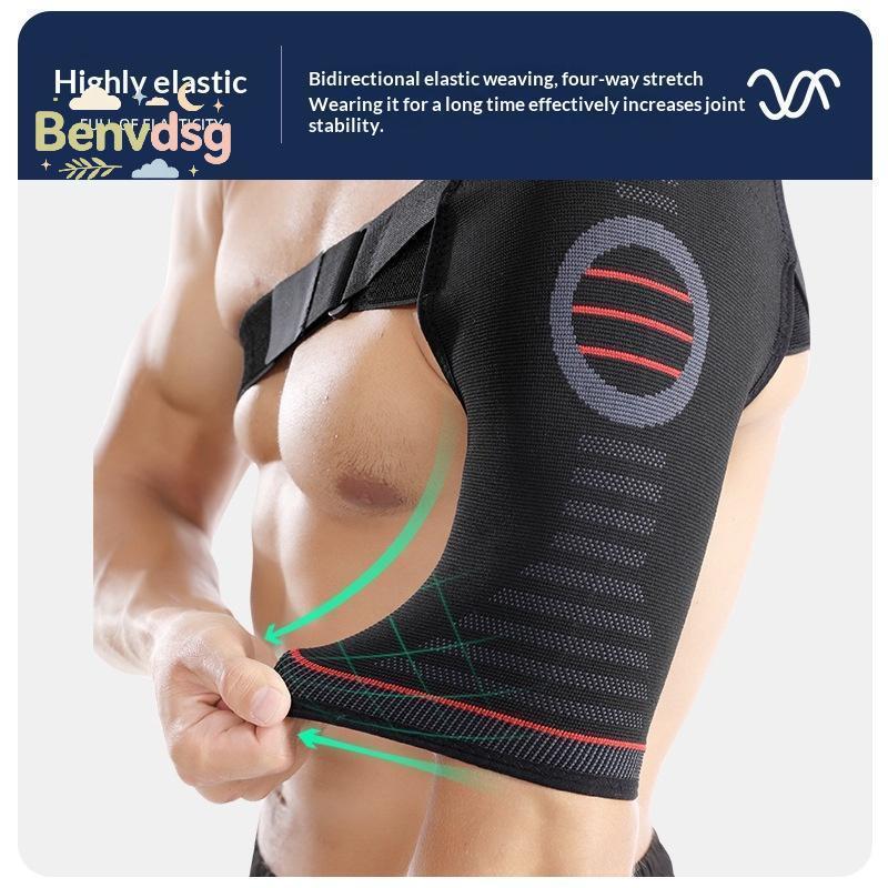 [Benvdsg-t] ปรับรั้งไหล่ Breathable Rotator Cuff รองรับสําหรับโรคหนามอักเสบบรรเทาอาการปวดกีฬาฟิตเนสใ