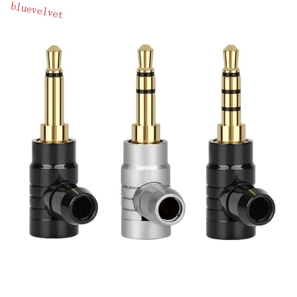 BLUEVELVEET ปลั๊กแจ็ค 3.5 มม.หูฟังปลั๊กเครื่องขยายเสียง AUX Converter ปลั๊กหูฟัง Conector Mono ปลั๊ก