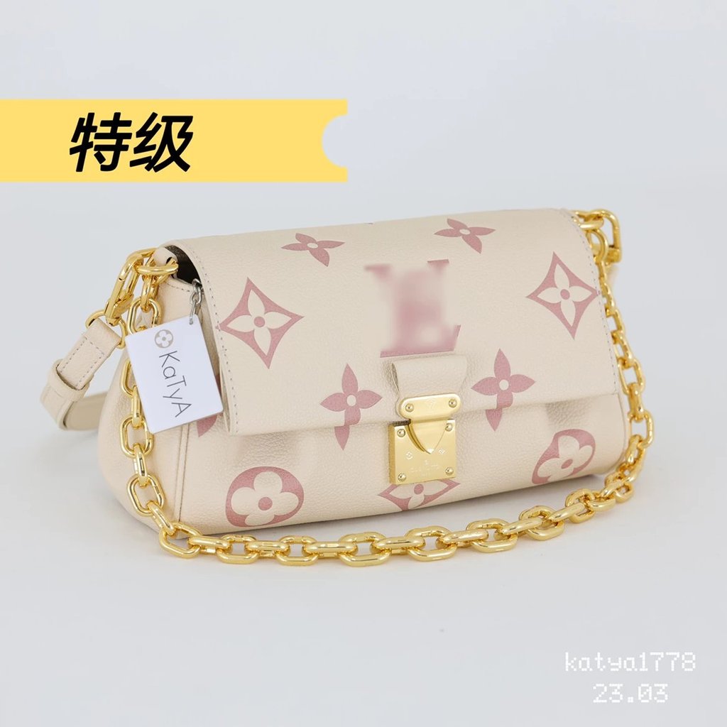 [คุณภาพสูง] Cream Strawberry Series FAVORITE Mahjong Bag Underarm Bag