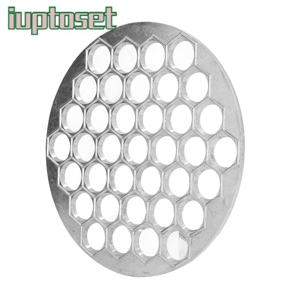 IUPTOSET Ravioli แม่พิมพ์, เครื่องทําเกี๊ยวอลูมิเนียมอัลลอยด์ 37 หลุม, เครื่องมือห้องครัวประหยัดเวลา