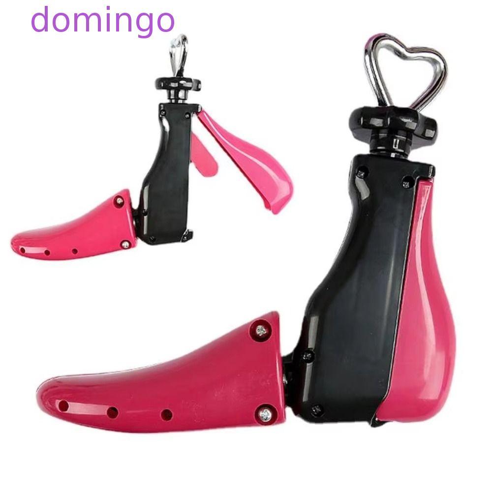 เปลรองเท้า DOMINGO ปรับความกว้างและความยาวรองเท้า Boot Widener, Multifunctional Shoe Shaper Tree Expander สีชมพูต้นไม้รองเท้า