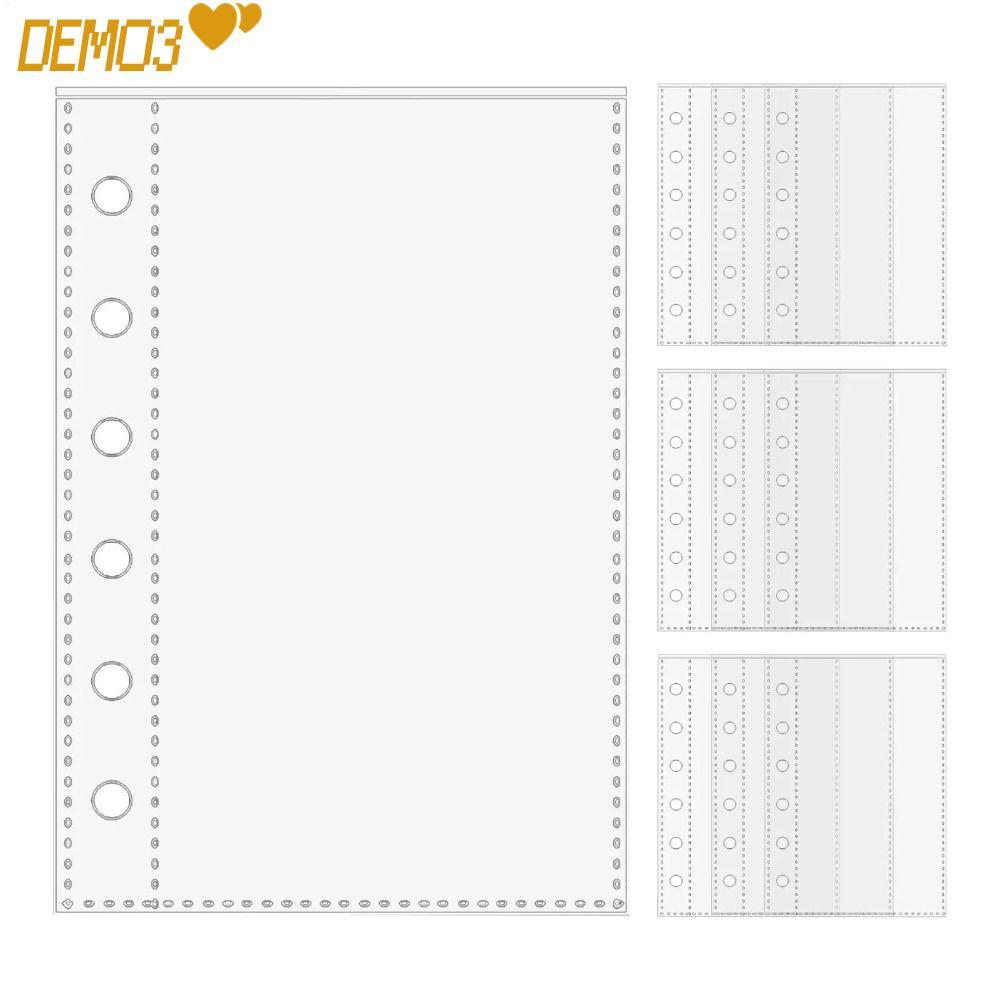 [DEMO3] A7 Binder หน้า, ปลอกป้องกันการ์ด 6 ห่วง, รีฟิล A7 Binder