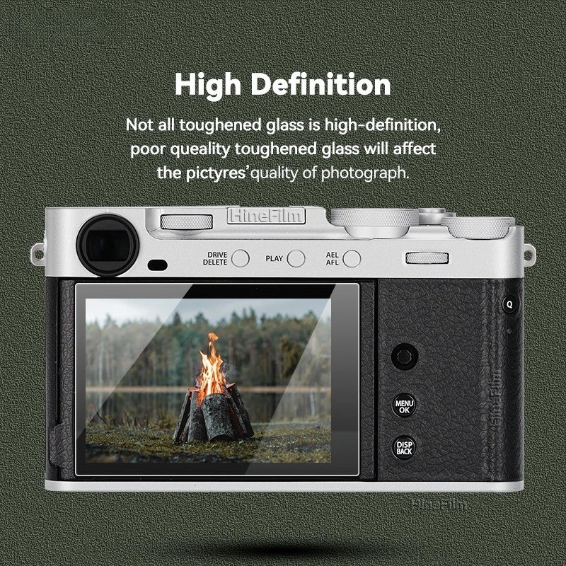 1-3PCS 9H HD กระจกนิรภัยสําหรับ Hasselblad 907X X1D II 50C X2D 100C X2D II 100C X1D2 X2D X2D X2 กล้อ