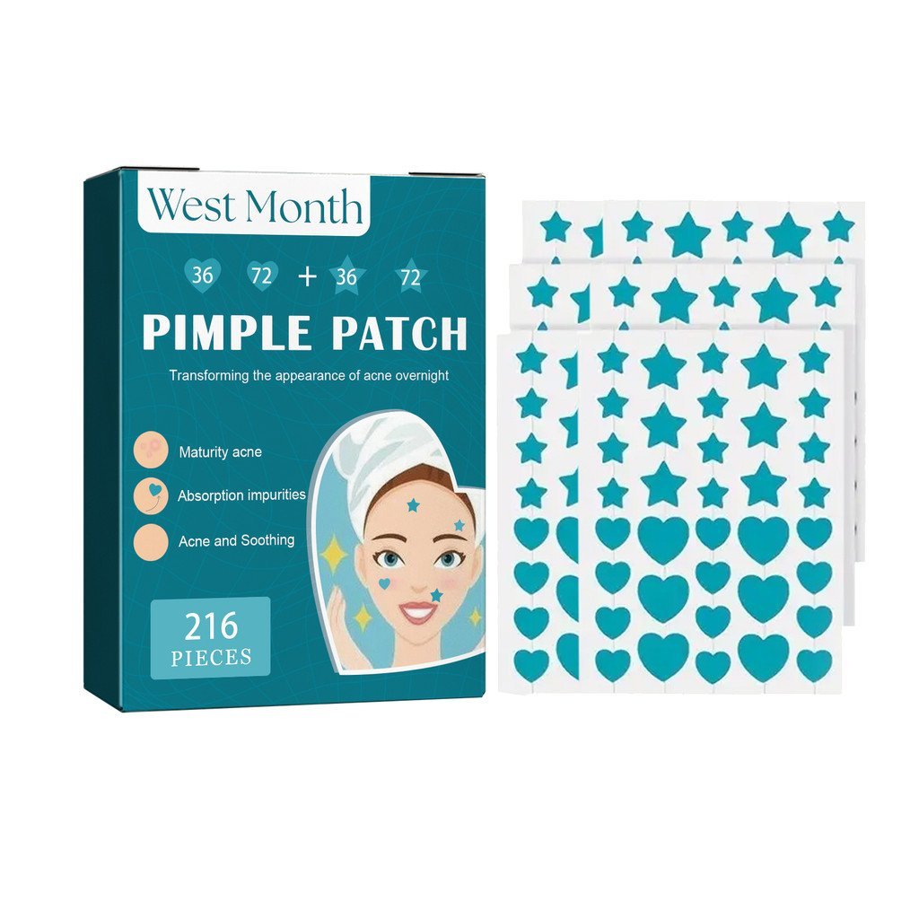 West Month Hydrogel Acne Patch Repair Acne Acne Cleanser ที่มองไม่เห็น Breathable กันน้ําสิวทําความส