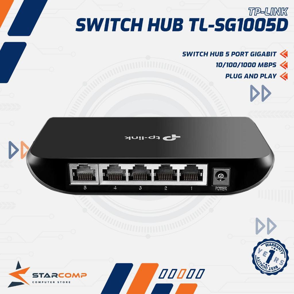 TP-Link TL SG1005D สวิตช์ 5 พอร์ต Gigabit Desktop SG 1005 D