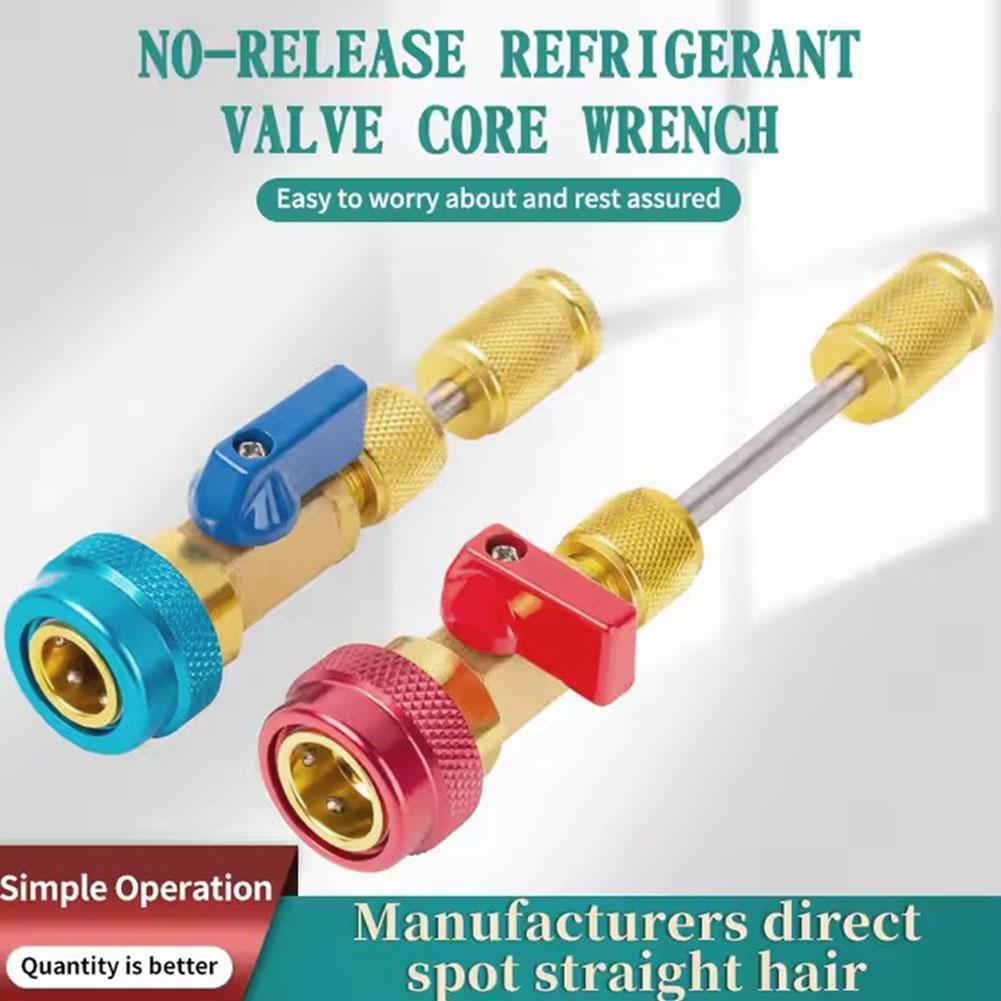Universal เครื่องปรับอากาศวาล์ว Core Remover เครื่องมือสําหรับยานยนต์ A/c Hvac Repair I7
