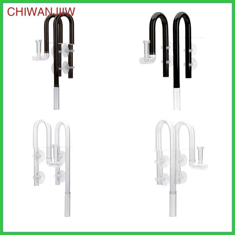 [chiwanjiiw] Aquarium Lily Tube Inflow/outflow ปรับกระแสเงินสดทําความสะอาดง่ายอุปกรณ์เสริมพร้อมถ้วยด