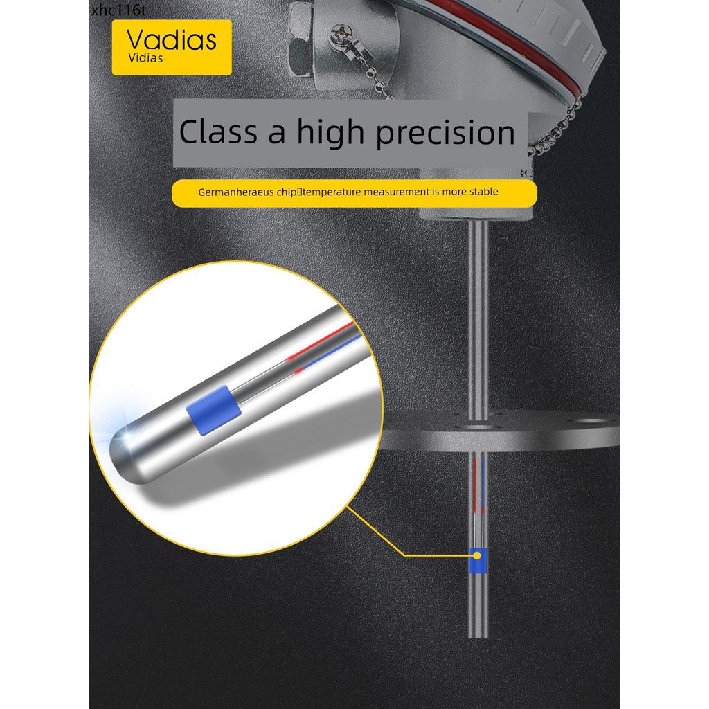 เซ็นเซอร์อุณหภูมิหุ้มเกราะ pt100pt1000 Transformer K-Type Thermocouple Sensor Probe ตัวต้านทานความร้