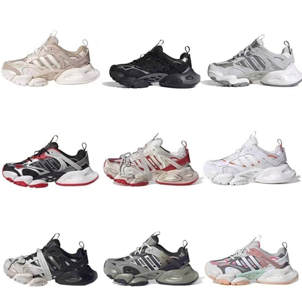 [จัดส่งด่วน] XLG RUNNER DELUXE Mens Shoes Cyber Adidas Daddy Womens Thick-Soled Heightening Sneakers