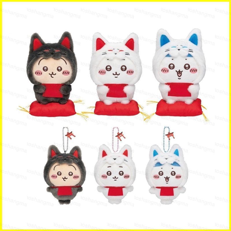 YT3 Chikawa x ญี่ปุ่น Fushimi-Inari Taisha ตุ๊กตาตุ๊กตาของขวัญสําหรับเด็กผู้หญิง Hachiware Usagi ตุ๊