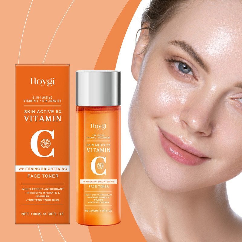 พร้อมสต็อก I Vitamin C Toner Gentle Moisturizing Skin Moisturizing Luster Refreshing Soft Toner Q090