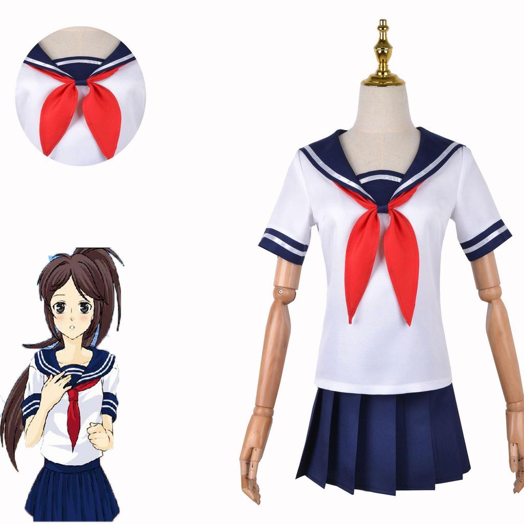 ชุดคอสเพลย์จําลอง Yandere: Yandere-chan Ayano JK