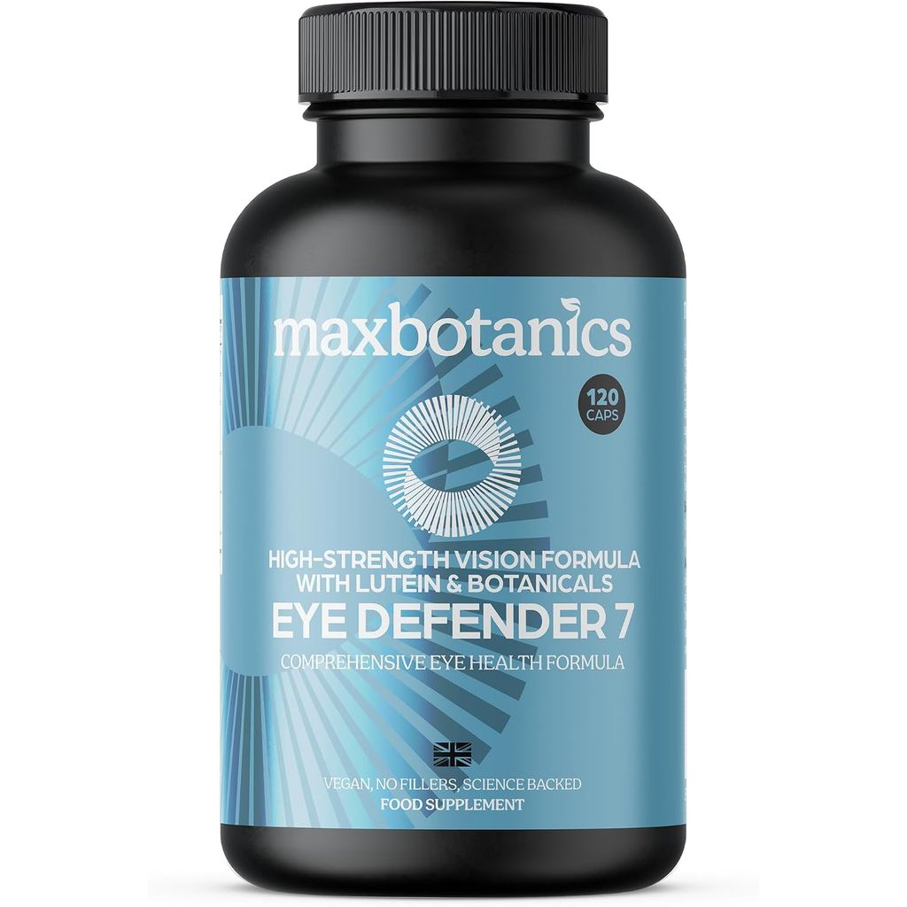 Eye Defender 7 Long-Term Eye Health อาหารเสริมสูตร Lutein Zeaxanthin Bilberry Goji Blackcurrant Eyeb