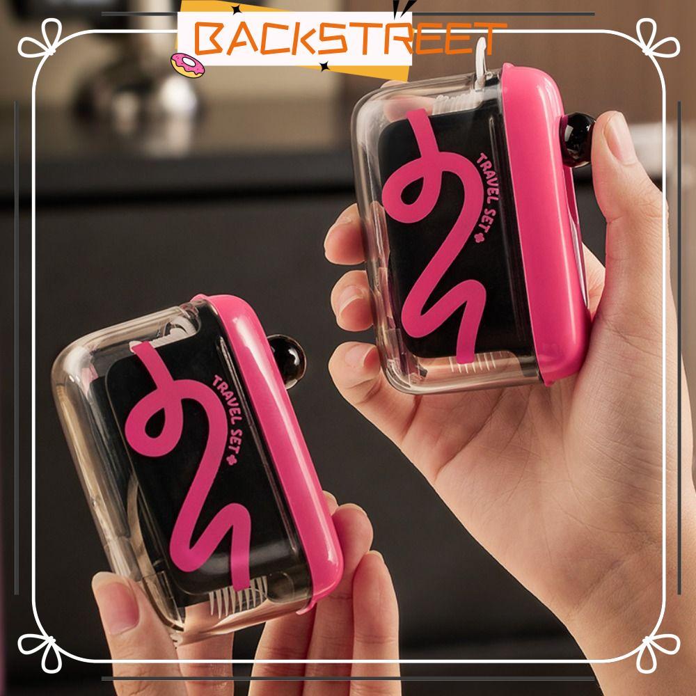BACKSTREET Floss Dispenser, Oral Care with Floss Floss Box, Ejectable Floss Organiser อัตโนมัติ