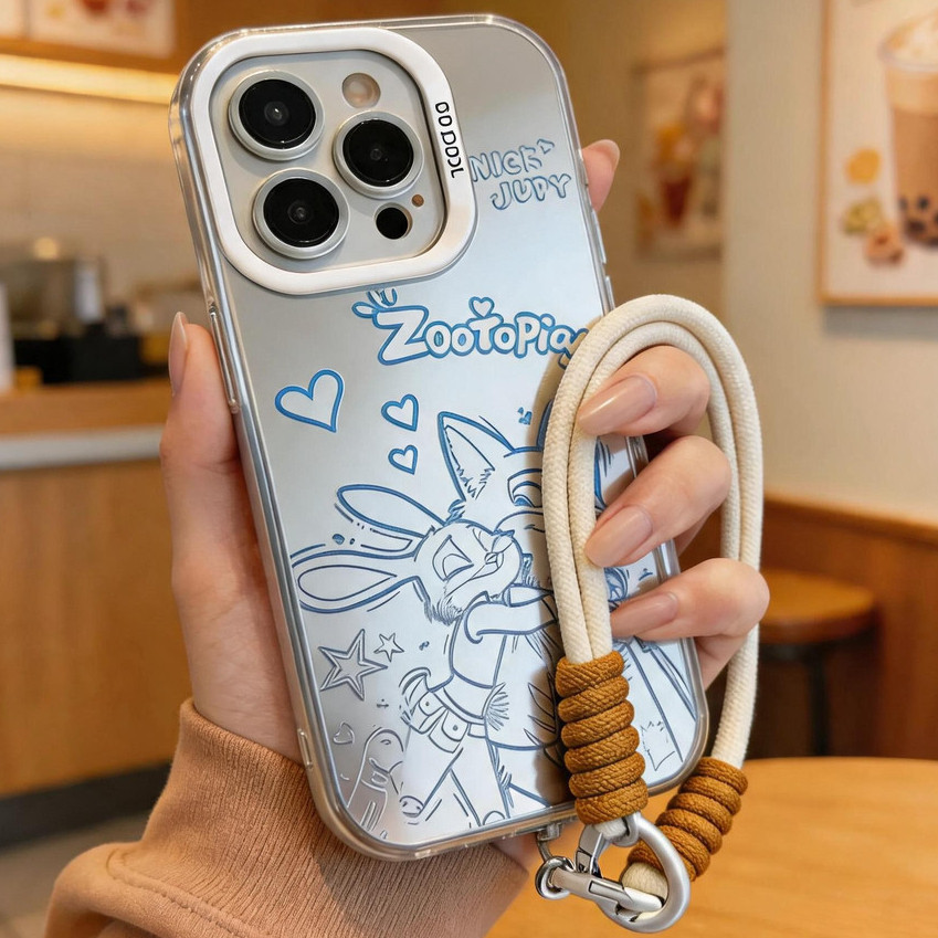 ชื่อร้าน เคสไอโฟน จิ้งจอกและกระต่าย iPhone17ProMax17Air16pro15plus14/13/12/11-CDYMSCY41