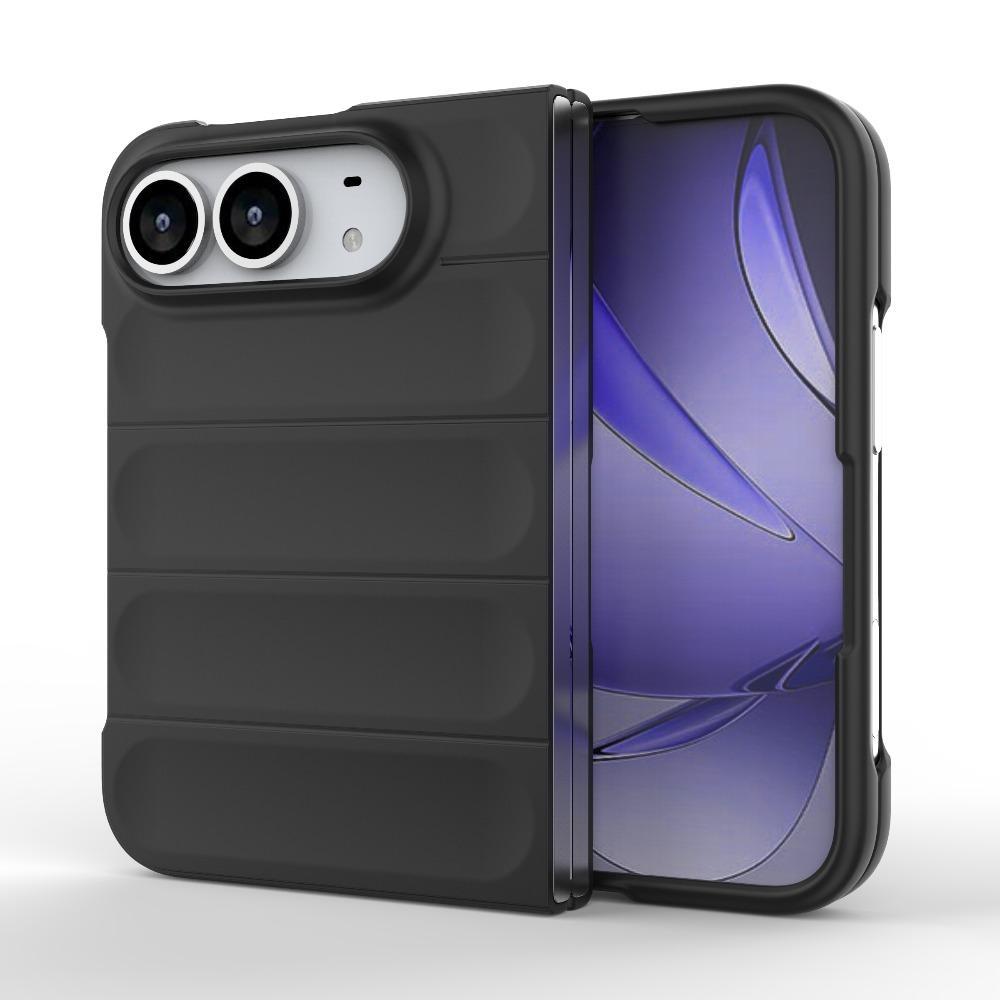 เคสโทรศัพท์กันชนซิลิโคนอ่อนนุ่มสําหรับ iPhone Duo Fold Slim Fit Anti Scratch ฝาครอบพับได้