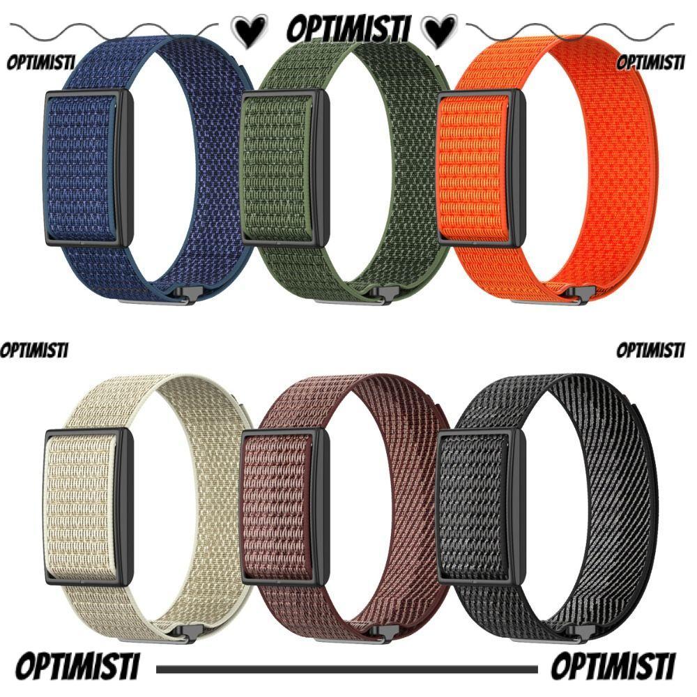 OPTIMISTI8E Sport Band, Nylon Loop Design Fitness Tracker Strap, 22mm Adjustable Breathable Bicep Ba