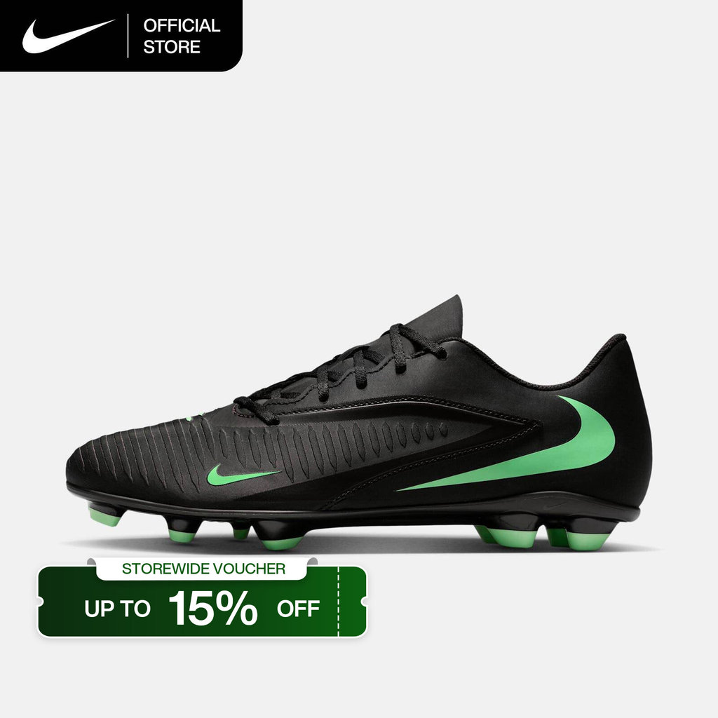Nike Men's Phantom 6 Low Club Multi-Ground Soccer Cleats Shoes - Black [HM8933-001]