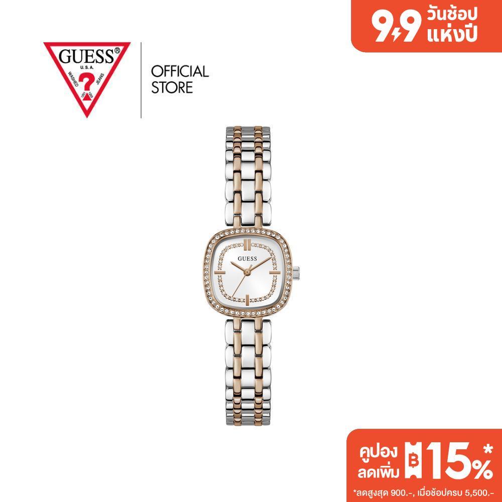GUESS นาฬิกาข้อมือผู้หญิง รุ่น HAZEL GW1018L5 สีเงิน