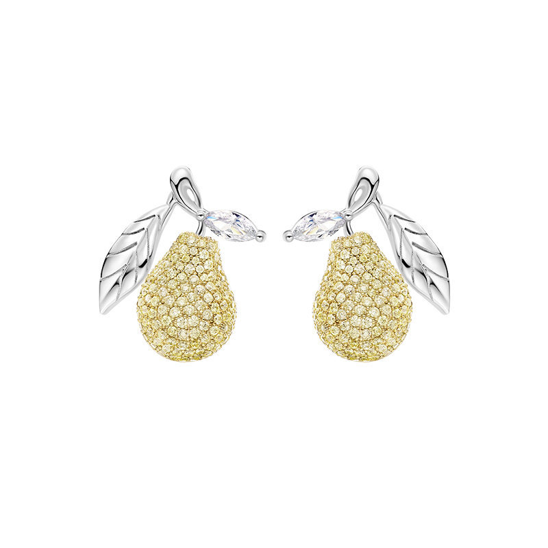 [จัดส่งพร้อมกล่อง] HEFANG HEFANG Jewelry Sydney ต่างหู 925 Silver High-End Designer ต่างหูต่างหูเครื
