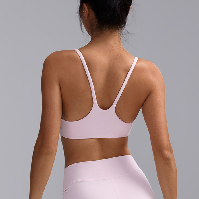 【LASYYOGA】 Sports Bra แฟชั่นเซ็กซี่ความงาม Bcak แห้งเร็วกันกระแทก Bra โยคะออกกําลังกาย
