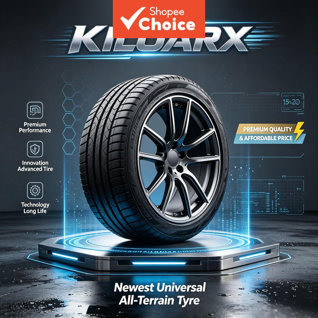 Kiloarx 235/60r18 ยางรถยนต์ออลซีซันเรเดียล สําหรับรถยนต์ SUV และรถกระบะ