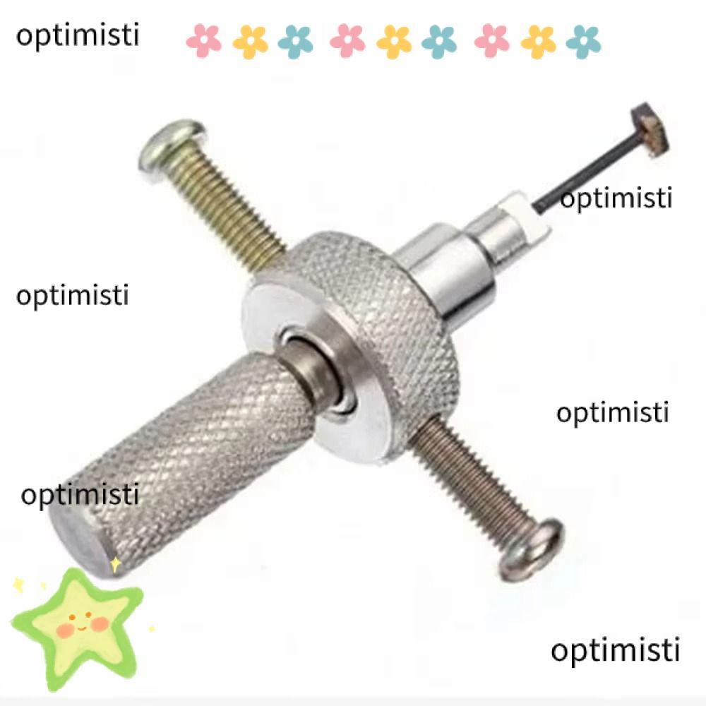 OPTIMISTI Lock Disc Holder, With Metal Practice Keylock Lock Pick Tool, Hardware Accessories ประแจทน
