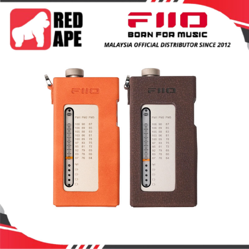 FiiO SK-RR11,เคสหนัง PU ป้องกัน: 1:1 ปลอก Fit สําหรับเชือกเส้นเล็ก RR11 + รวมสายรัดข้อมือ (SK RR11)