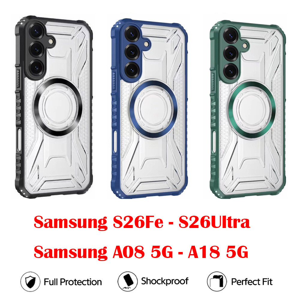 พร้อมส่ง เคส แม่เหล็ก ชาร์จได้ สำหรับ Samsung Galaxy S26Fe S25Fe S26Ultra S25Ultra A08 / A18 / A27 /
