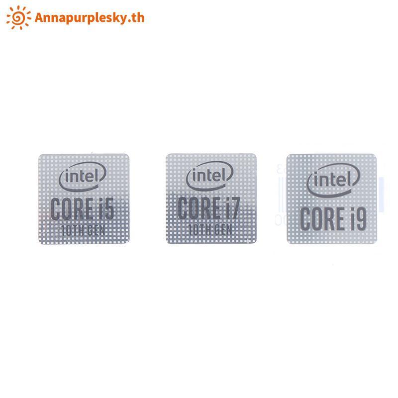 Annapursky 5 ชิ้น 10th Generation Core i5 i7 i9 DIY Stier Label โน๊ตบุ๊คตกแต่ง TH