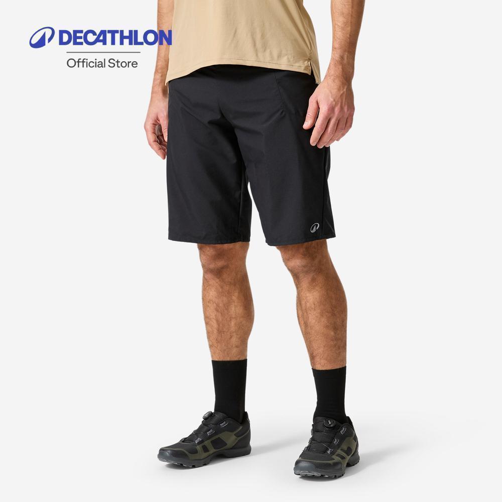 Decathlon Men'S Cycling Shorts Mountain Bike Essential กางเกงปั่นจักรยานขาสั้น รุ่น Essential