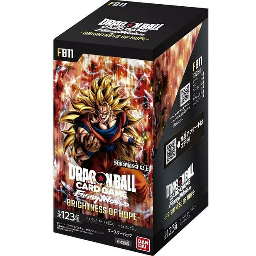Bandai Dragon Ball Super Card Game Fusion World Booster Pack FB11 Brightness of Hope 4582770066555 (การ์ด)