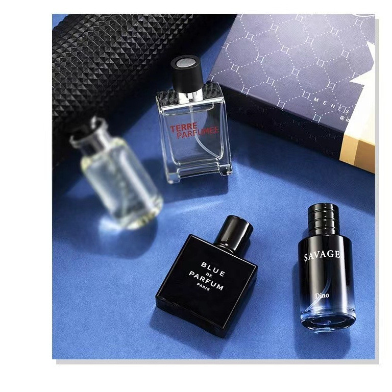 Men Perfume ชุดสี่ชิ้น Azure Earth Perfume Eau De Toilette 25ml * 4