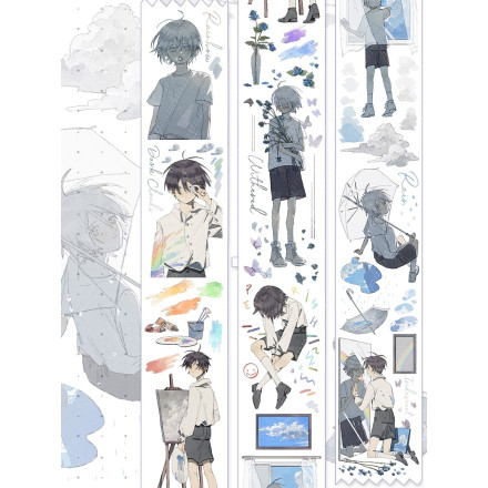 Wash Paper Tape Recycle Packaging Norte Yesterdays Cloud Fruit Flavour Egg Tart Green Collection Flu