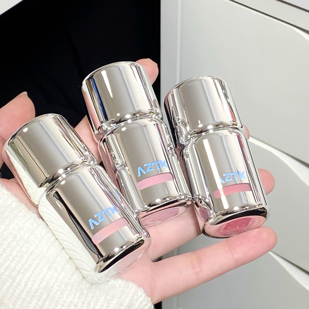 บรัชออน ไฮไลท์ AZTK Liquid Blush Liquid Cream Mud jc04jc03 Expansion Shrink Brightening jc01 Nude แต