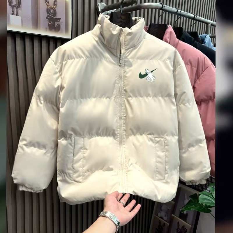 COD 2025P58. Item No. J3 Thickened Cotton Jacket Black Apricot Blue Pink M-5XL Size new23 6HNJ