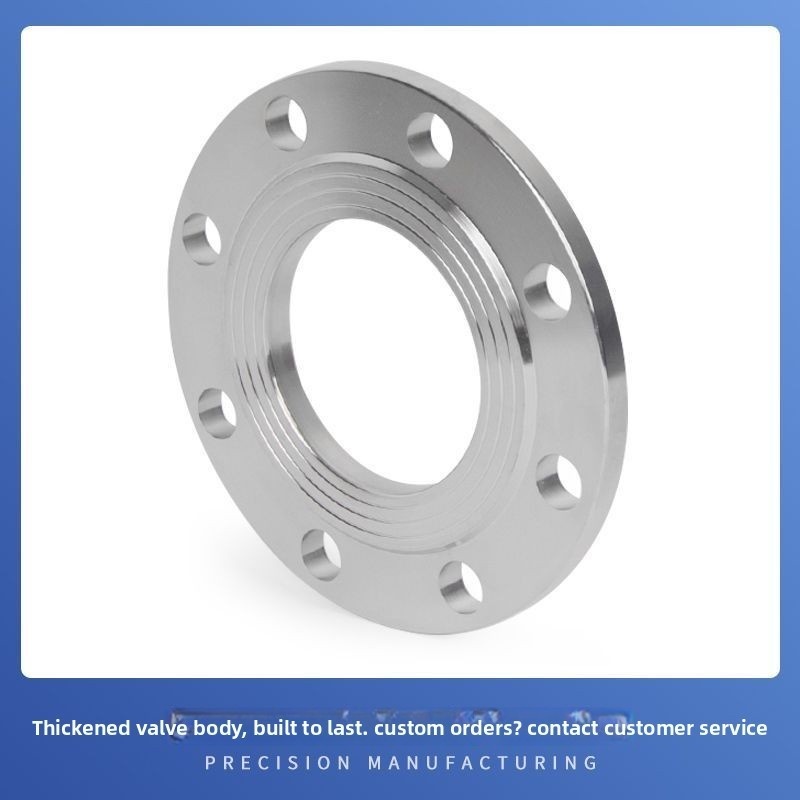 Custom Non-Standard 304 Stainless Steel Flange PN10/PN16 National Standard Welded Forged 4-Hole Flan