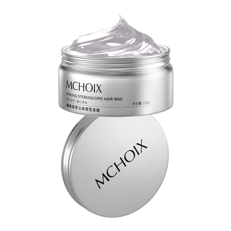 Moxiang Mens Hair Wax โรงงานขายตรงหอมธรรมชาติFluffyจัดแต่งทรงผมโคลนผมขายส่งยาวนานจัดแต่งทรงผมSolid H