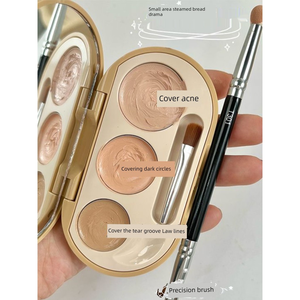 concealer corrector Novo novo Powder Spot Brightening Tear Groove คอนซีลเลอร์