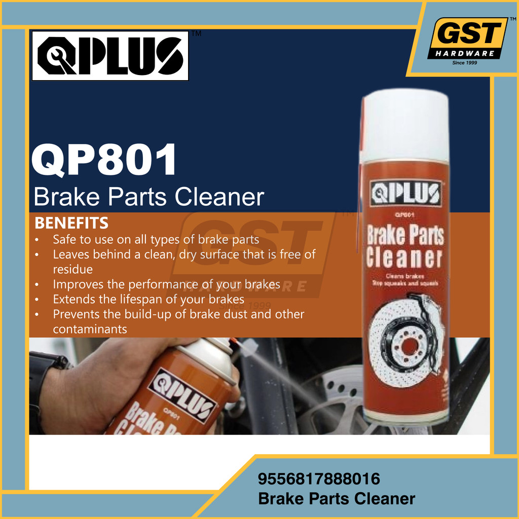 QPLUS QP801 น้ํายาทําความสะอาดชิ้นส่วนเบรก 350gm