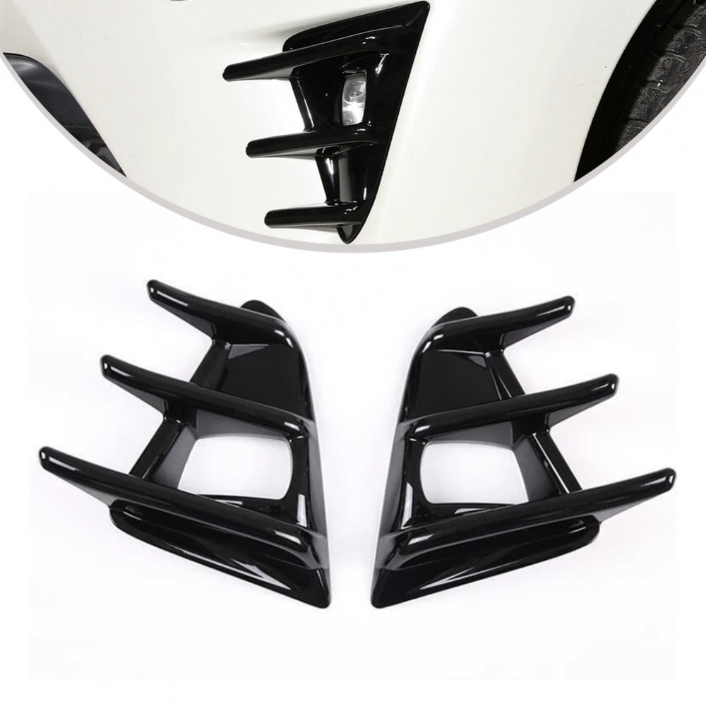 ไฟตัดหมอกสีดํา Bezel ฝาครอบสําหรับ Toyota 86 FT86 GT86 ZN6 2016-2020